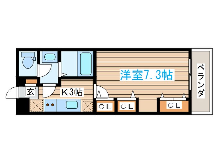 リブリ・エスポワール表柴田の物件間取画像