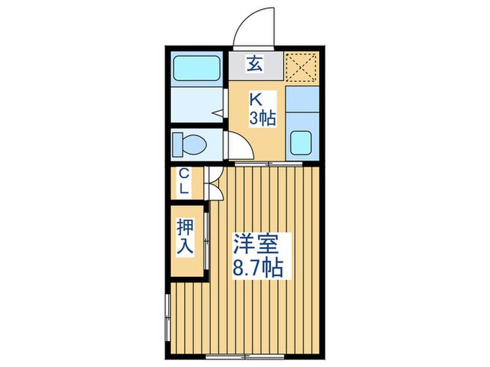 ダイワコートの物件間取画像