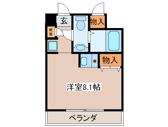 アルファネクスト大和町の物件間取画像