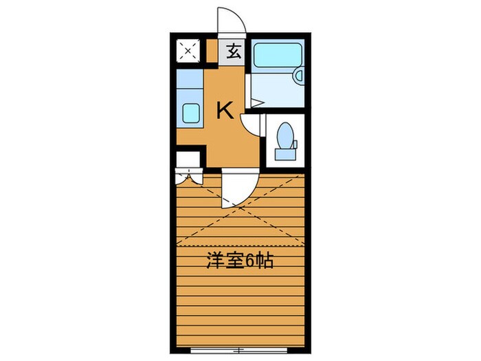 ロフティ中倉Ⅲの物件間取画像