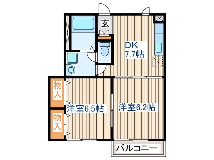 物件間取画像