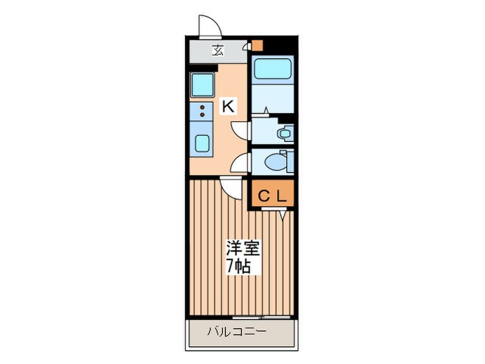 ﾘﾌﾞﾘ･仙台東口の物件間取画像