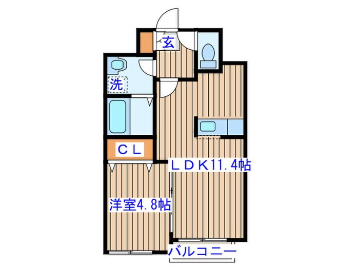 プロモ河原町の物件間取画像