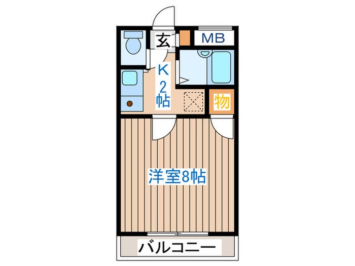 ビューパレス鹿野の物件間取画像
