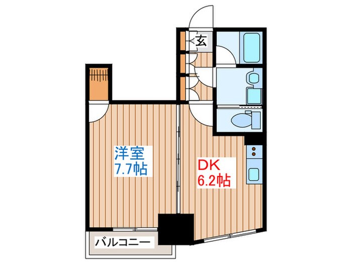 マルタマファイブリッジの物件間取画像