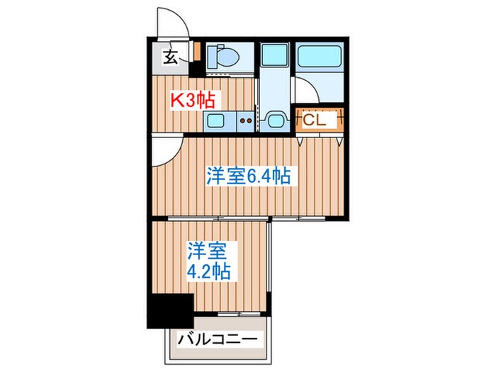 マルタマファイブリッジの物件間取画像