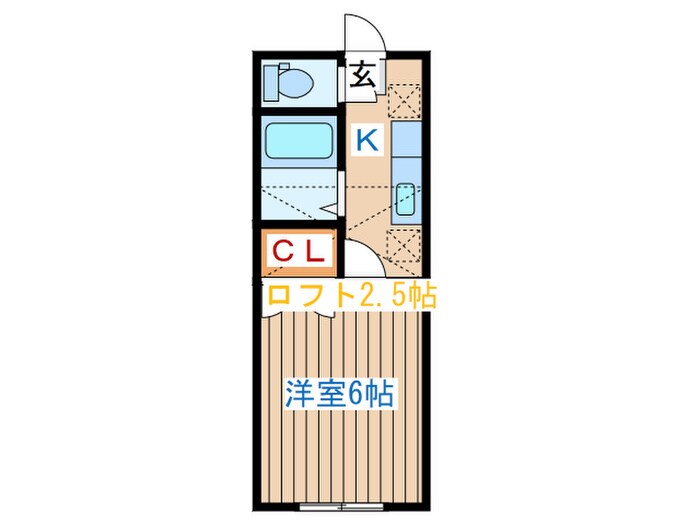 エンジェルズシェアの物件間取画像