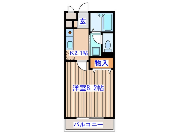 ＥＬＥＶＥＮ河原町の物件間取画像