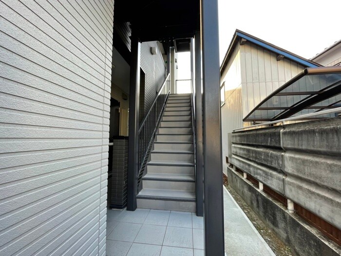 スカイハーツ新田の物件外観写真