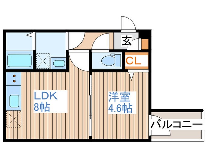 カーサ・トレセントの物件間取画像