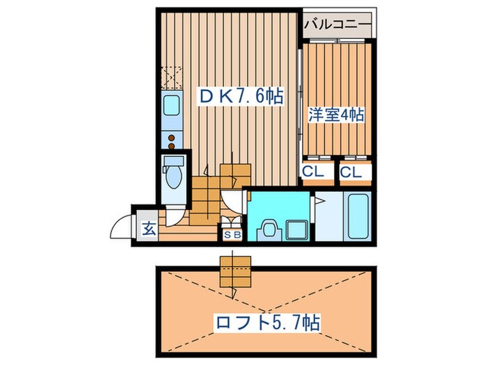 グランヴィスタ原町の物件間取画像