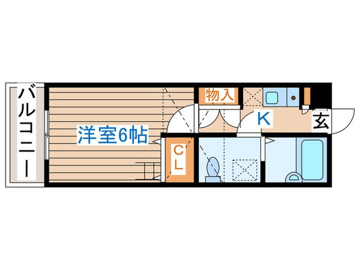 カサデ白萩の物件間取画像