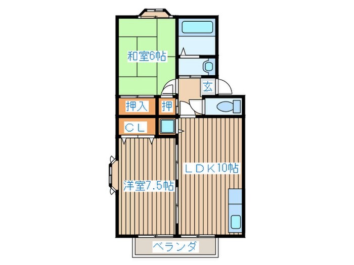 ロイヤルコート文化町Ⅰ番館の物件間取画像