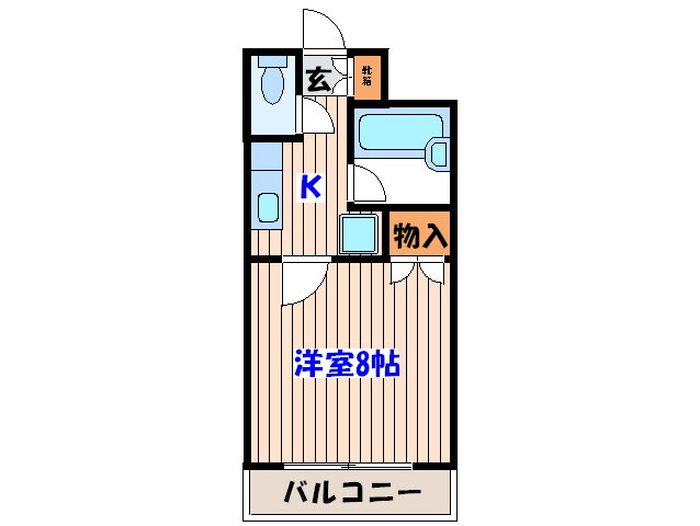 ベルメゾン台原の物件間取画像