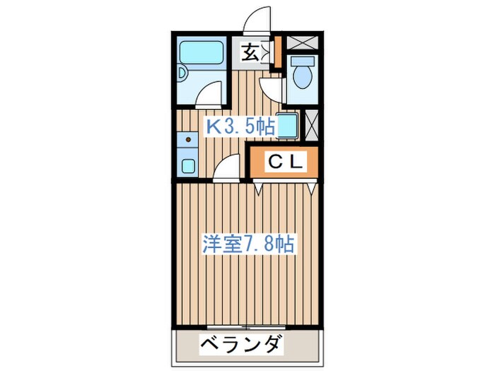 ロワール真美沢の物件間取画像