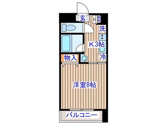 プランドビル本町の物件間取画像