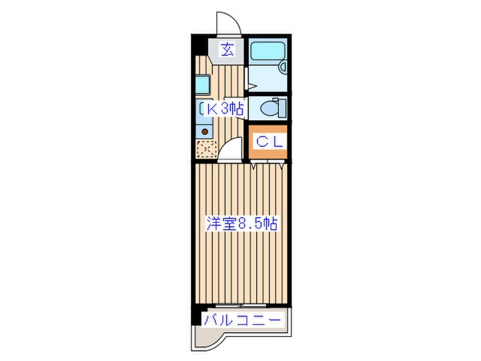 パークサイドの物件間取画像