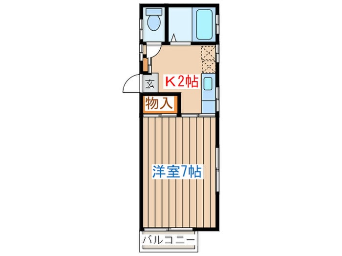 ヒルズ永和台の物件間取画像