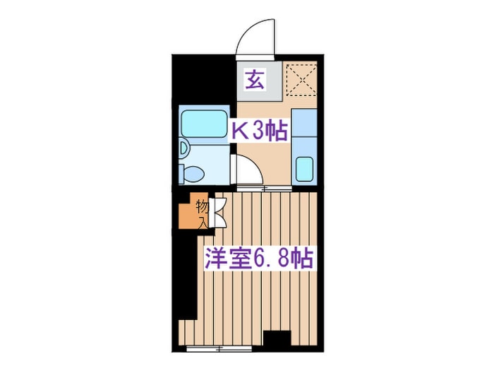 ハイツ　カルチエラタンの物件間取画像