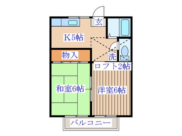 物件間取画像