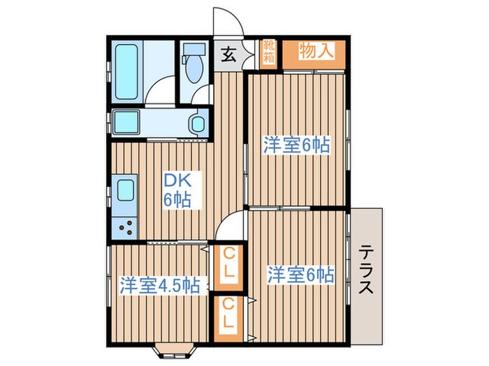 今野文雄様方貸家(大手町)A1の物件間取画像