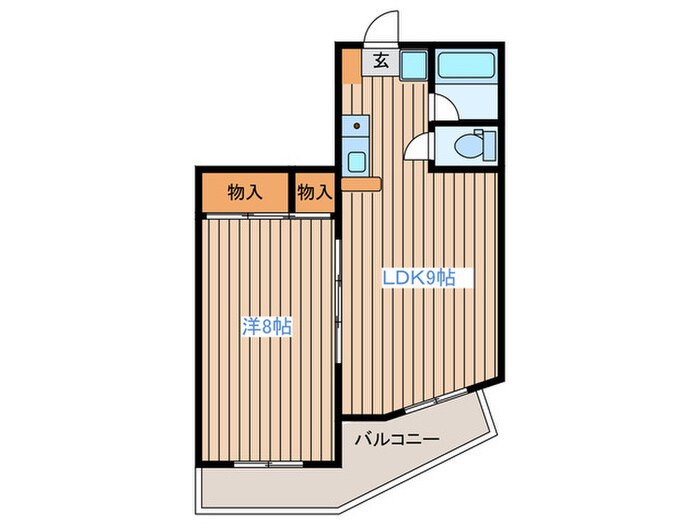 宮千代アヴェニュ－の物件間取画像