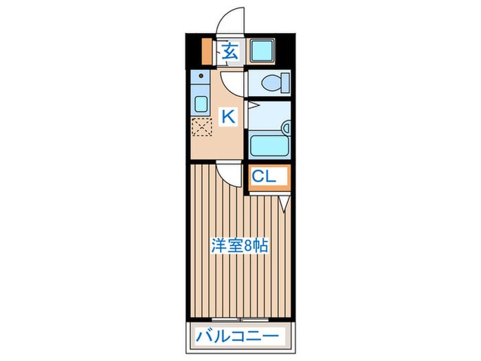 パレス仙台の物件間取画像