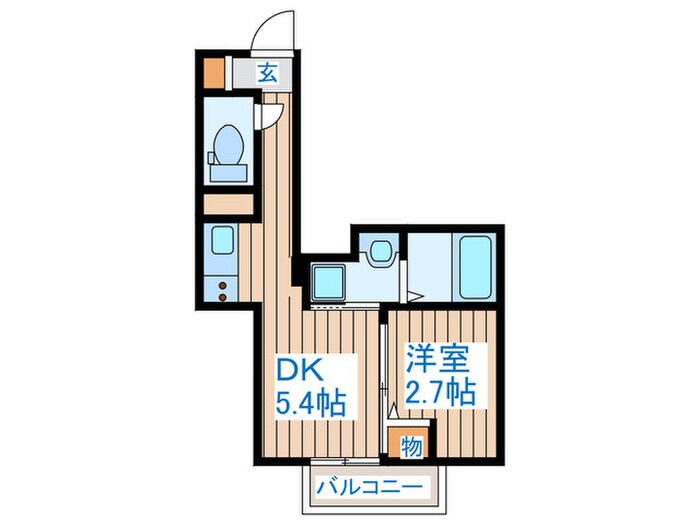 昇龍Ⅲの物件間取画像