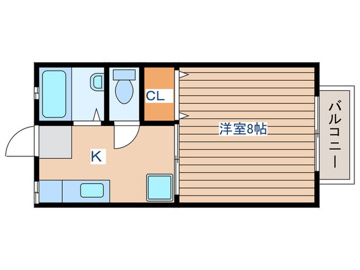パナハイツ翠祐の物件間取画像
