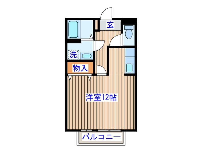 マイプレイス小松島の物件間取画像