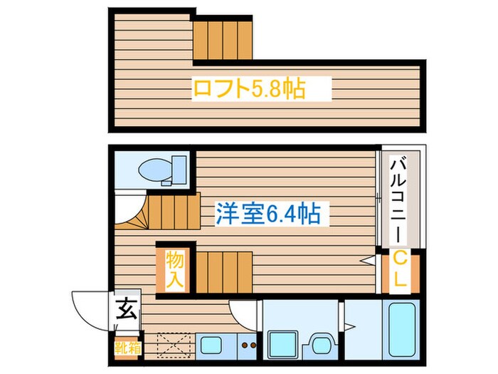物件間取画像
