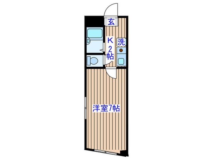 パンティオン宮町の物件間取画像