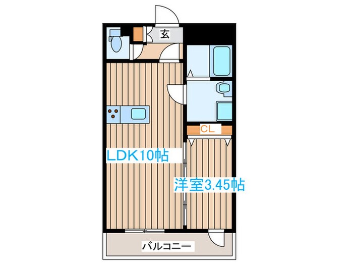 セントフィールド弐番館の物件間取画像