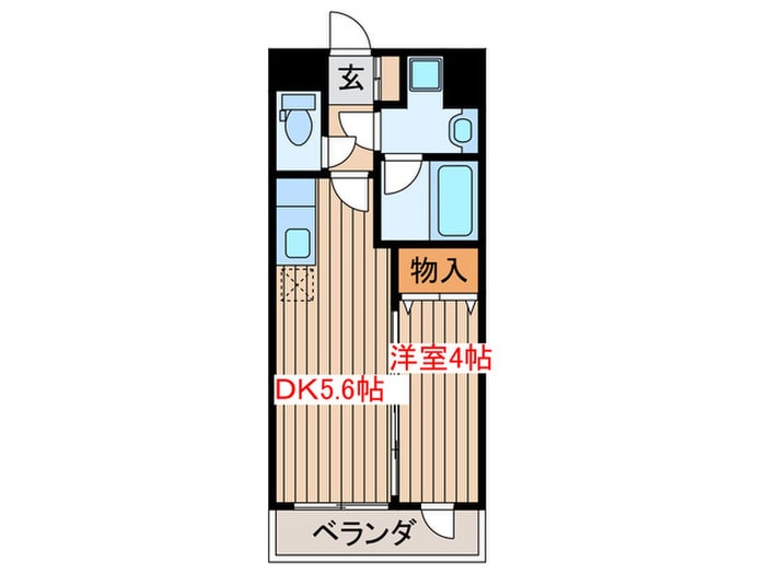 エルスタンザ子平町の物件間取画像