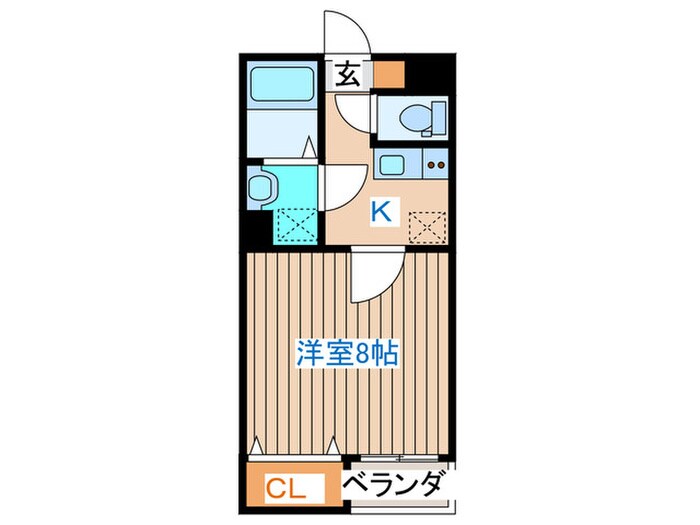 GOLDMOON東仙台の物件間取画像