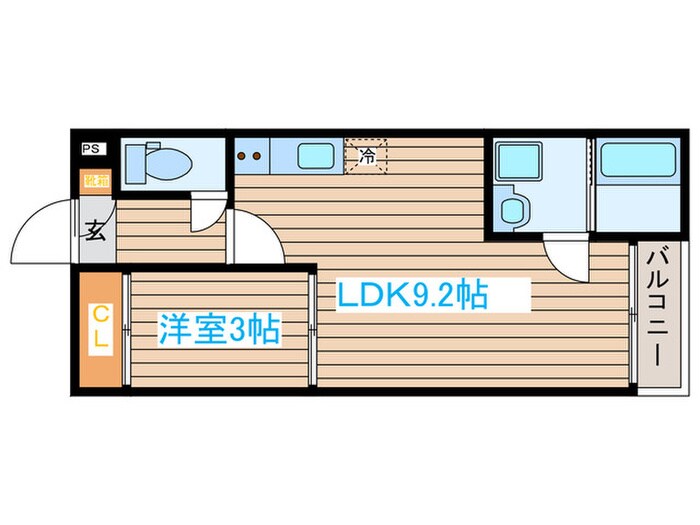 アルクスおたまやの物件間取画像