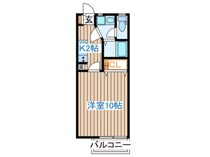台原パークハウスの物件間取画像