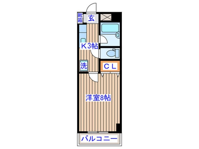 ハイライズ泉中央の物件間取画像