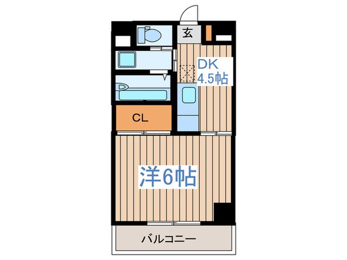 プラザ鹿野の物件間取画像