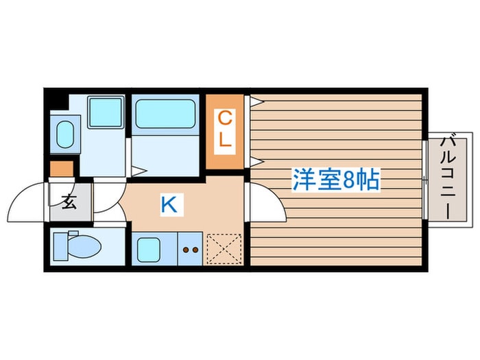 エクシリア一本杉の物件間取画像