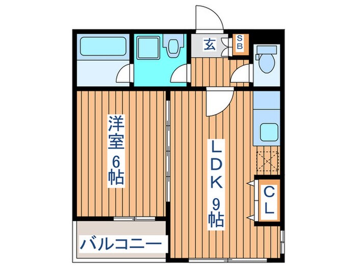 カーサプリメーラの物件間取画像