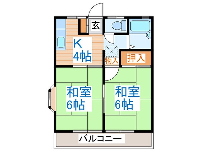 物件間取画像