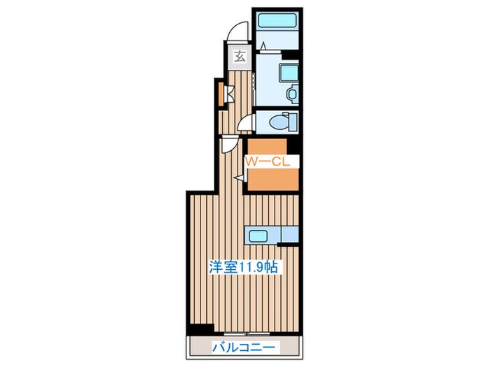 カーサ　アクアの物件間取画像