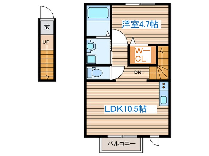 ヴィレッタの物件間取画像