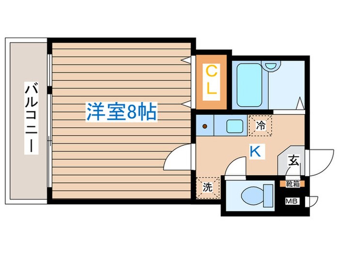 マンションマムリンの物件間取画像