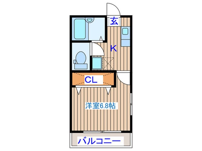 プレーンハイツ宮町の物件間取画像