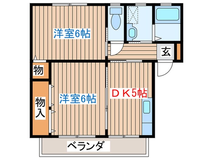 ブライトンハウス壱番館の物件間取画像