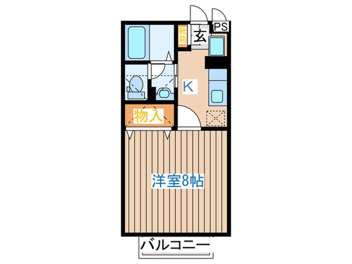 サンフラワー・Mの物件間取画像