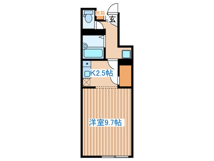 ジュネスの物件間取画像