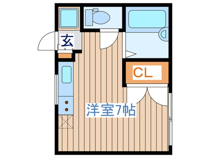 ルミナス保春院の物件間取画像